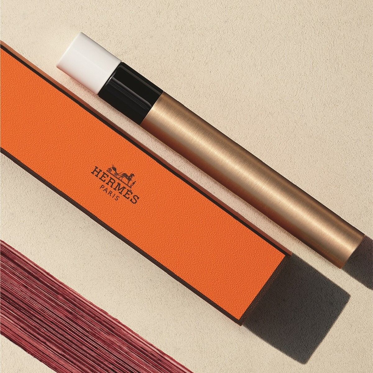 Le Regard Hermès愛馬仕眼妝系列Trait d'Herm&egrave;s 愛馬仕睫毛膏視覺。