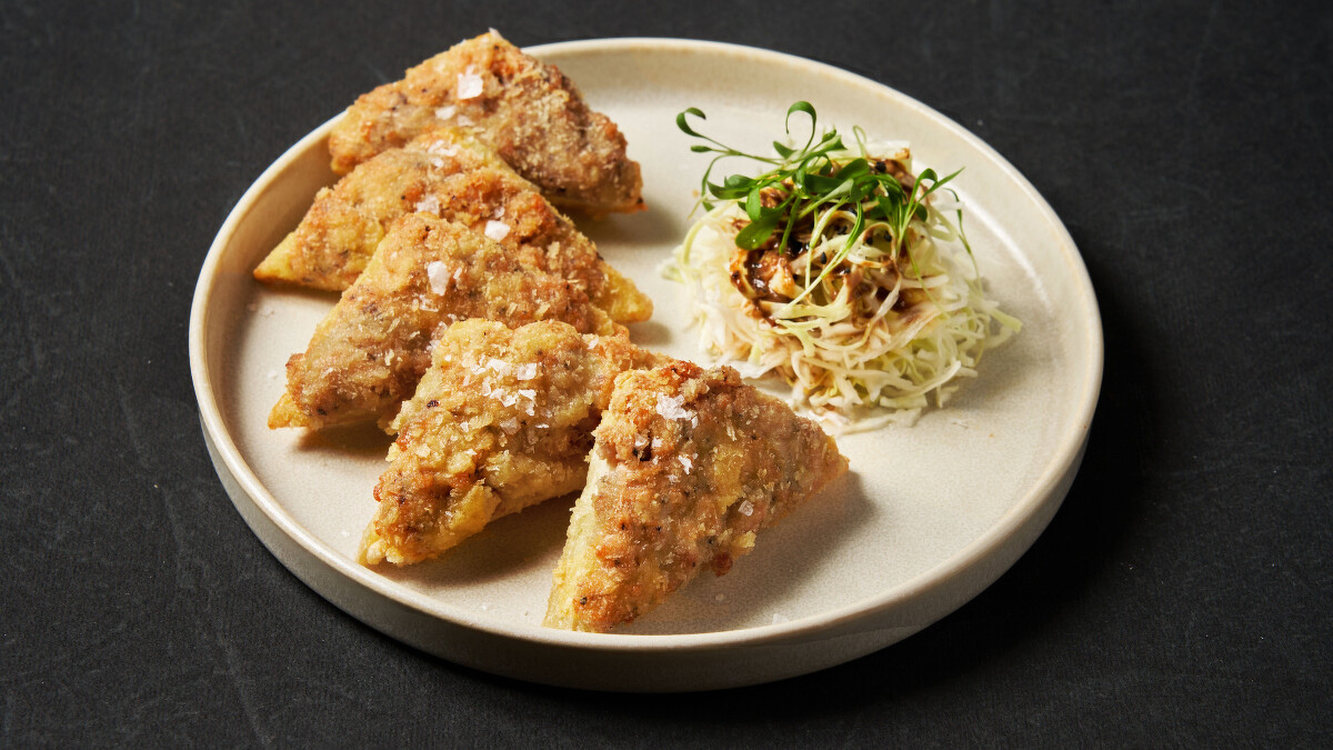 松露百花臭豆腐。