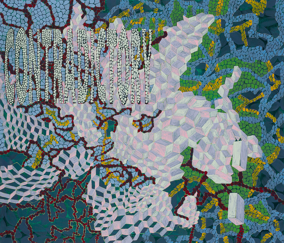 王玫玲,2022,矛盾。圖片/誠品畫廊。