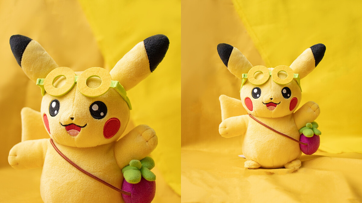 「台北寶可夢中心」第一彈紀念商品：皮卡丘絨毛娃娃！