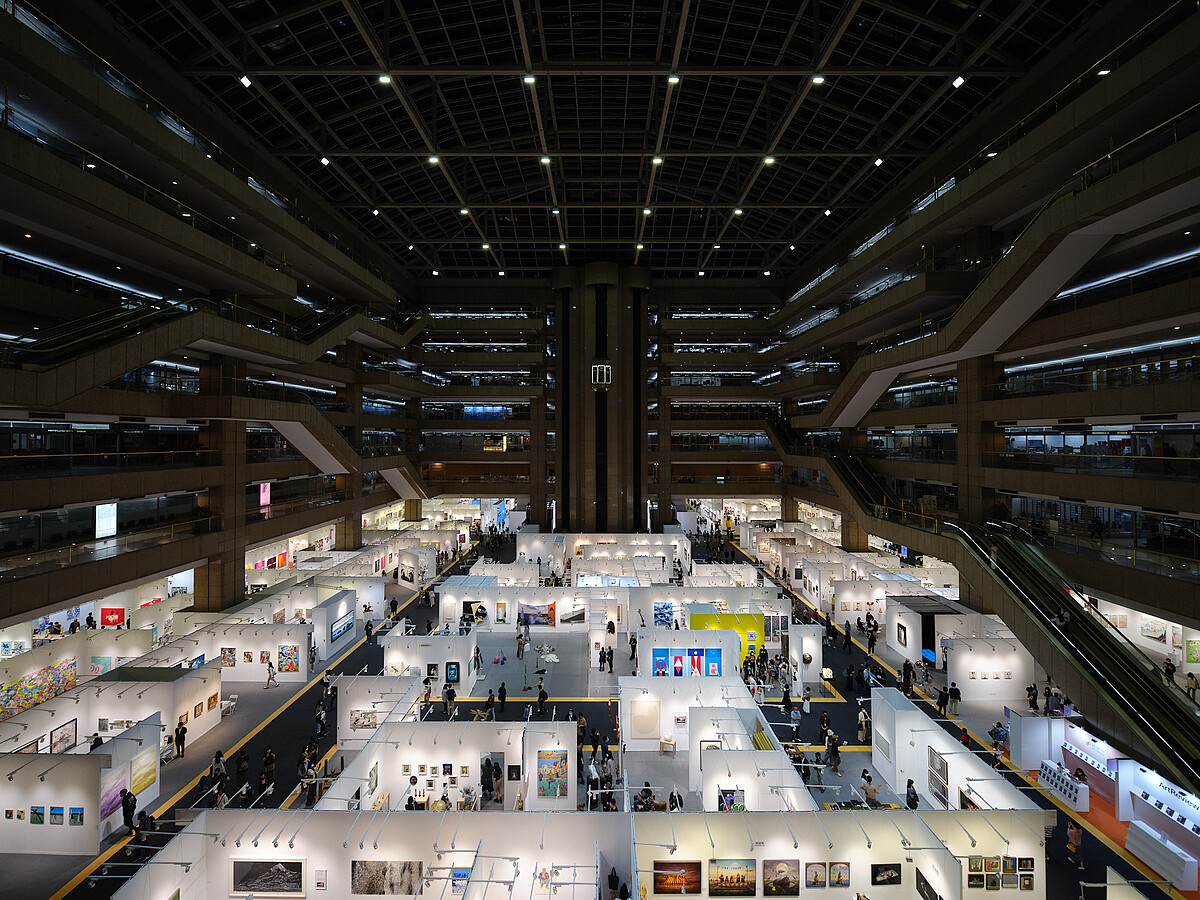 亞太藝術博覽會ART TAIPEI 2022現場照。