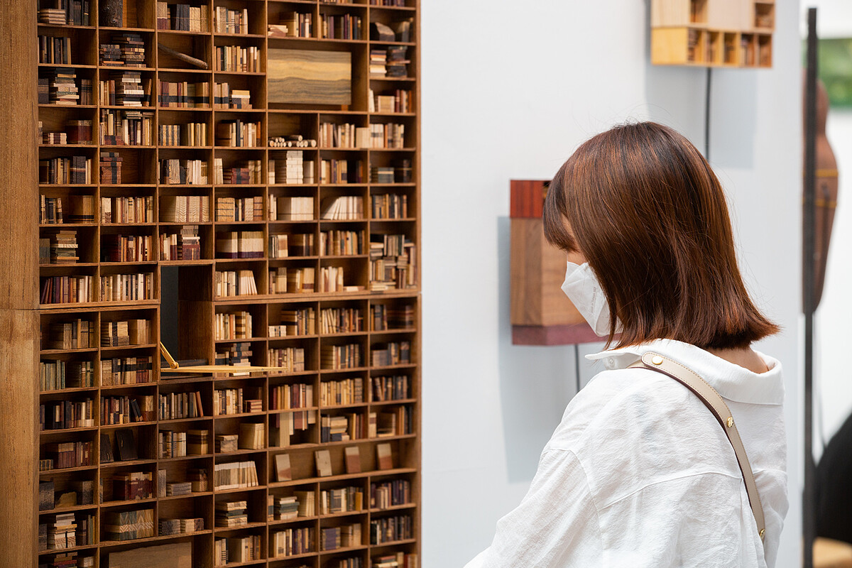 亞太藝術博覽會ART TAIPEI 2022現場照。