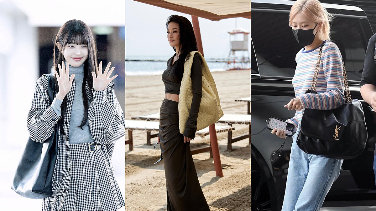 小廢包閃邊！2023下半年10+款精品大包推薦，Rosé和張員瑛的機場包、舒淇BV編織包太燒