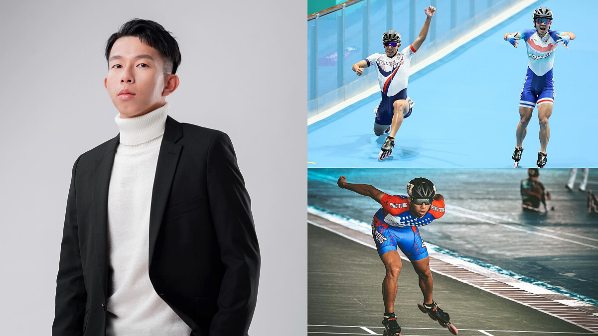 黃玉霖「臨門一腳」奪2023杭州亞運金牌！秉持永不放棄精神，0.01秒逆轉勝