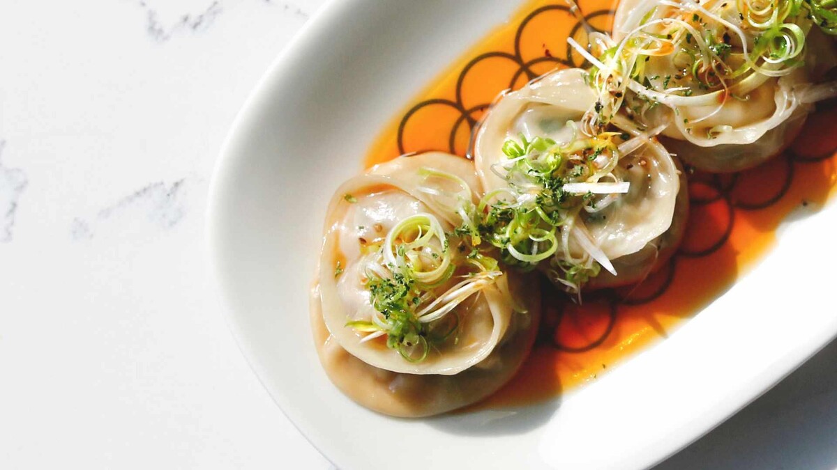 小小樹食 紅油皮蛋豆腐餃