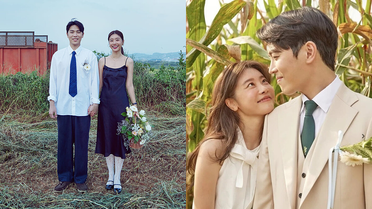 Girl&amp;#039;s Day素珍結婚了！手牽手甜嫁《信號》李東河：「他是用愛填滿我內心空虛的人。」