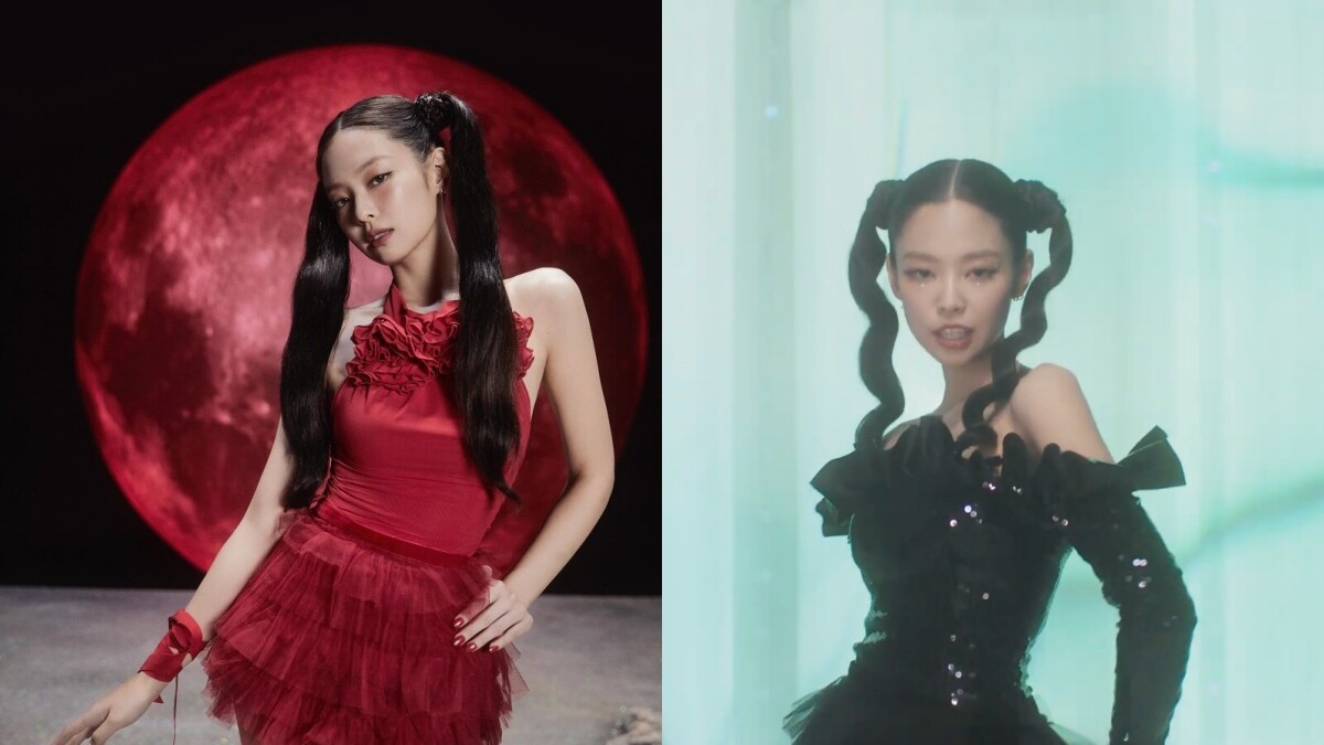 JENNIE新曲〈You &amp;amp; Me〉MV髮型大走美戰風！緞帶感雙馬尾超吸睛，月光仙子本人就是她