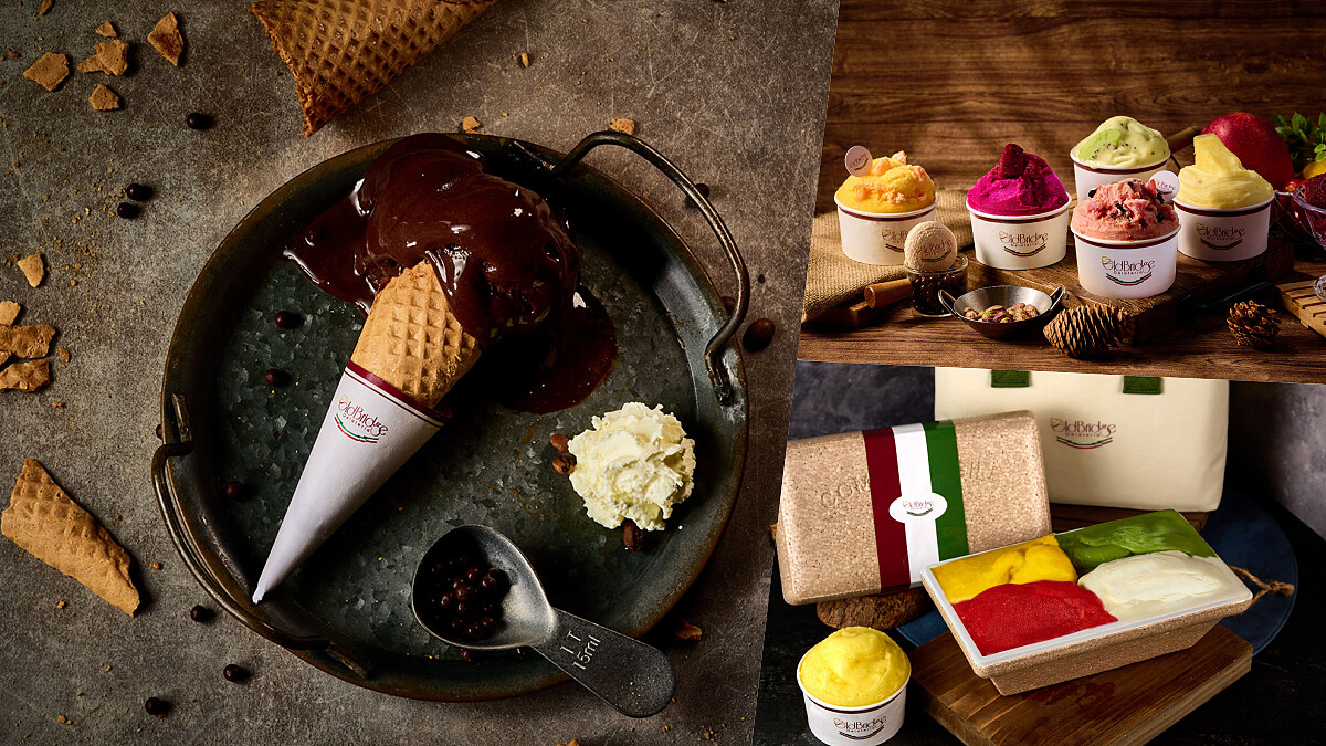 義式冰淇淋Old Bridge秋季全新口味香濃「拿鐵」、清新「香柚甜橙」上市，同步推出外帶分享禮盒