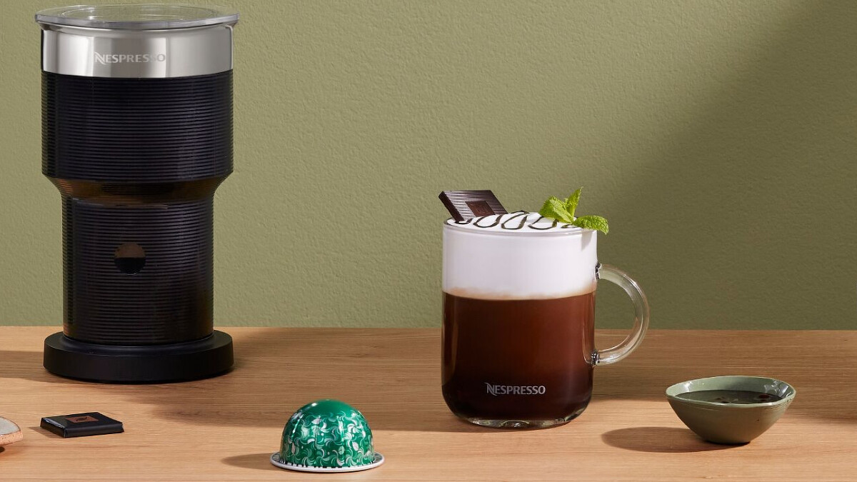 薄荷甜香巧克力維也納咖啡。