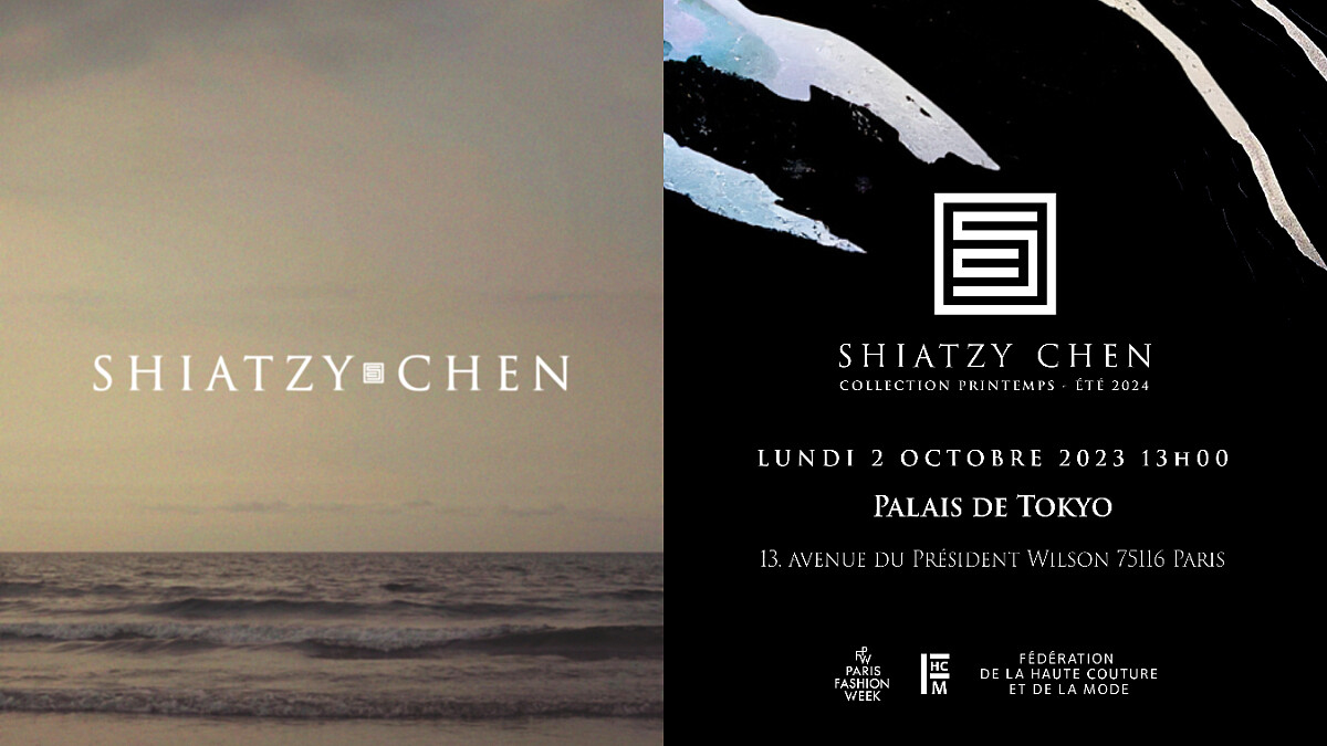 夏姿 •陳 SHIATZY CHEN 2024 春夏大秀登陸巴黎東京宮，攜手孫盛希同步觀秀