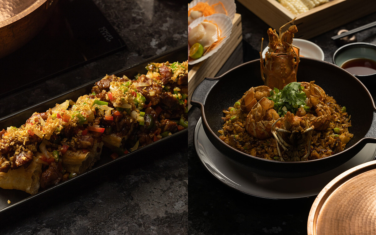 「鬼馬牛肉」與「富豪炒飯」。