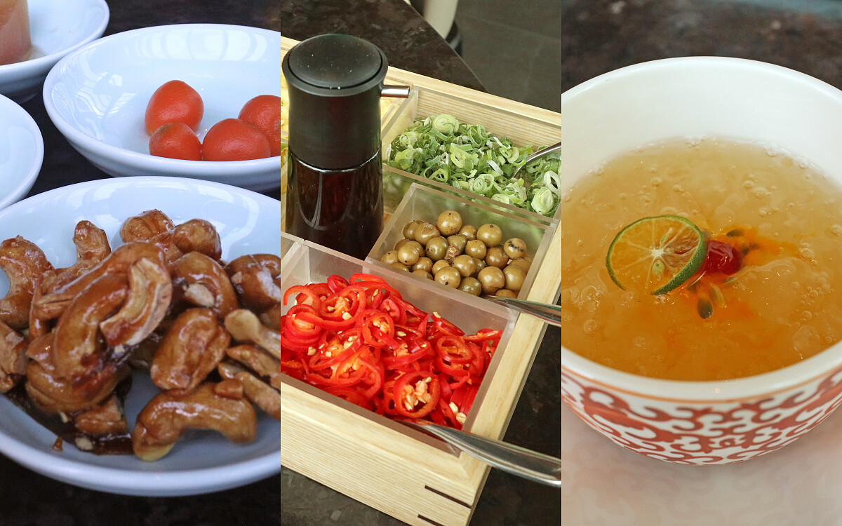 從上桌小菜到醬料盤、甜點,「明粵」都匠心獨具推出獨家搭配,做出市場區隔。