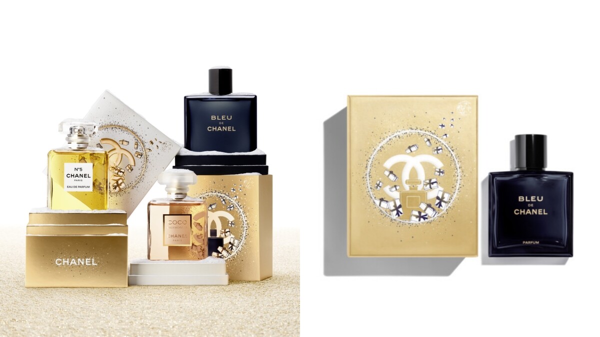 香奈兒藍色男性香精聖誕限定100ml，NT5,600