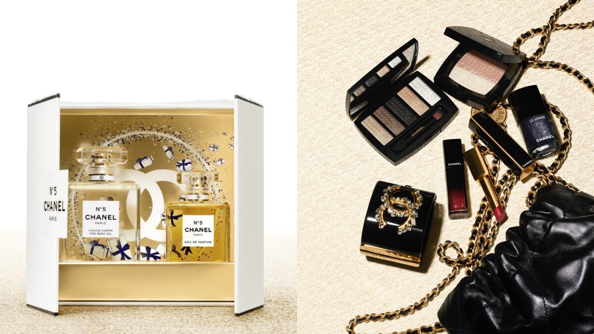 重現20年代的燦爛光輝！香奈兒聖誕彩妝眼影盤綴滿「亮片刺繡」太華麗，還有聖誕香水禮盒絕對得入手