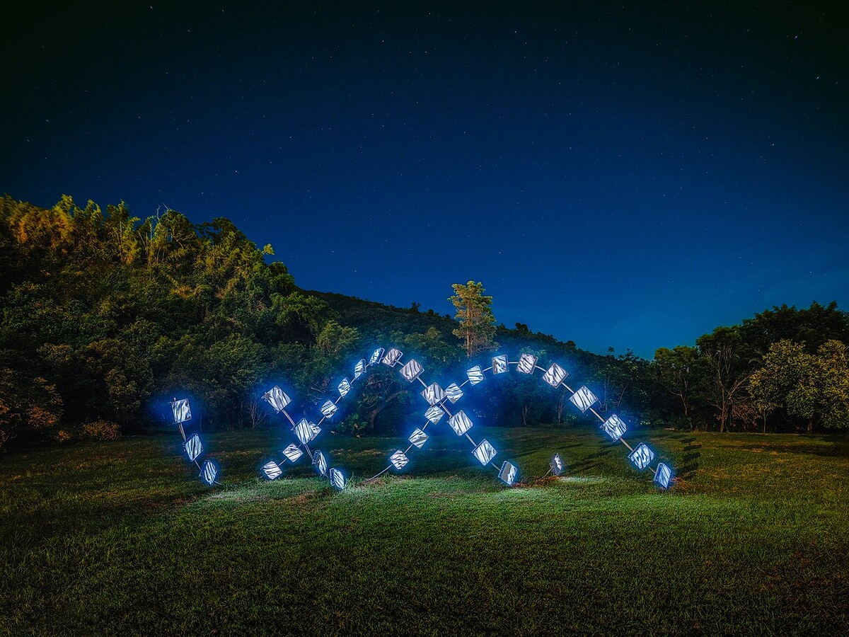 黑川互動媒體藝術ｘ山影藝術實驗所《回聲光譜》