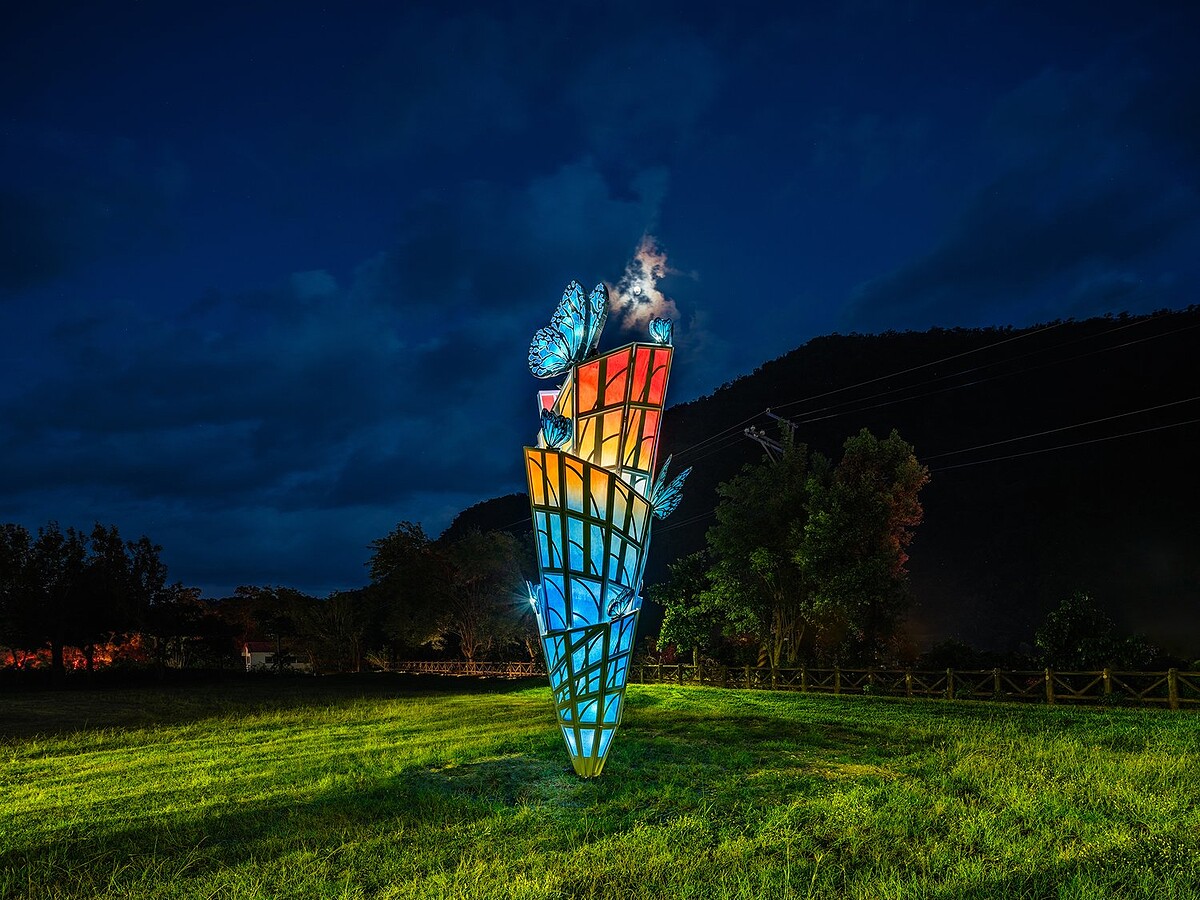 森岡厚次《遷徙中的蝴蝶》