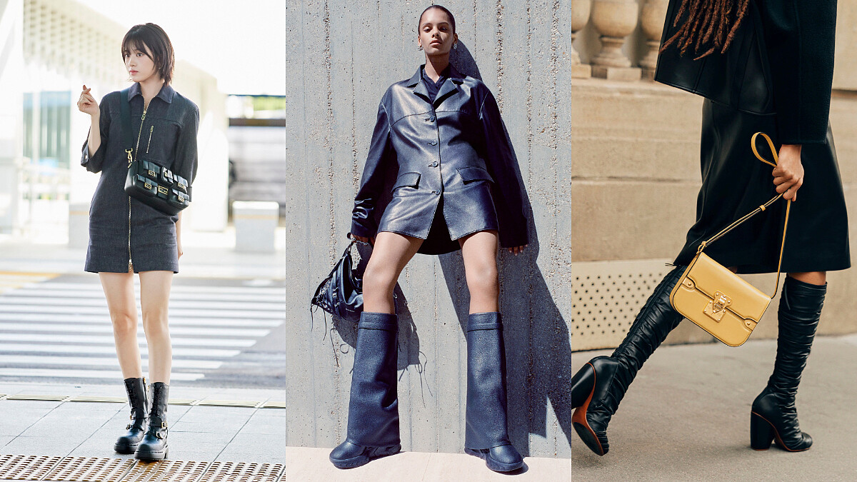  2023秋冬精品長靴10款推薦：IVE安俞眞機場穿Fendi帥靴、Givenchy鯊魚靴出新款