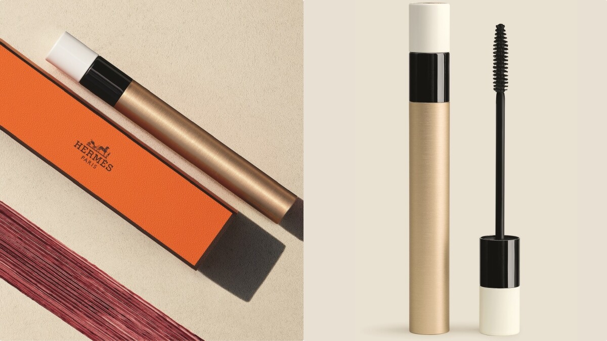 Le Regard Hermès愛馬仕眼妝系列Trait d'Hermès 愛馬仕睫毛膏視覺。