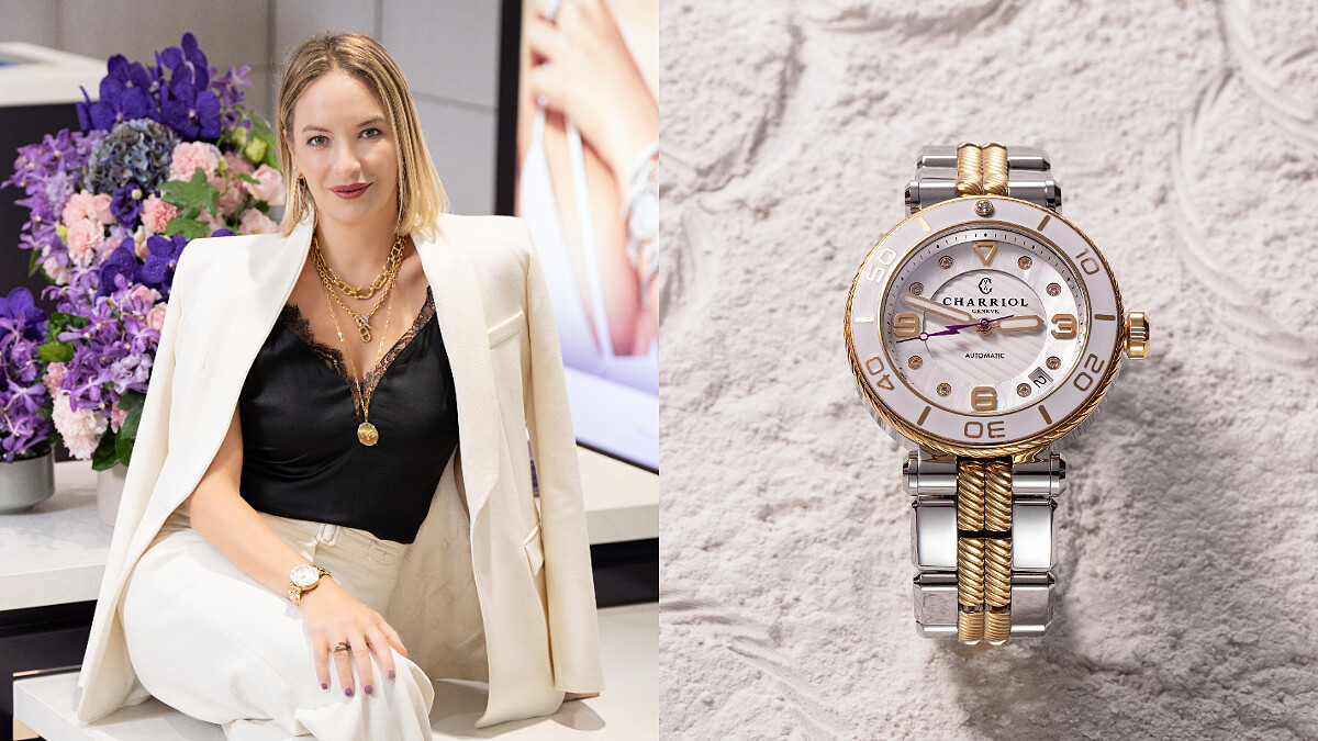 在精品鐘錶界站上浪頭的女CEO！Coralie Charriol擷取生活與旅行的興會神到，為夏利豪腕錶綴上當代無畏冒險的時髦印記