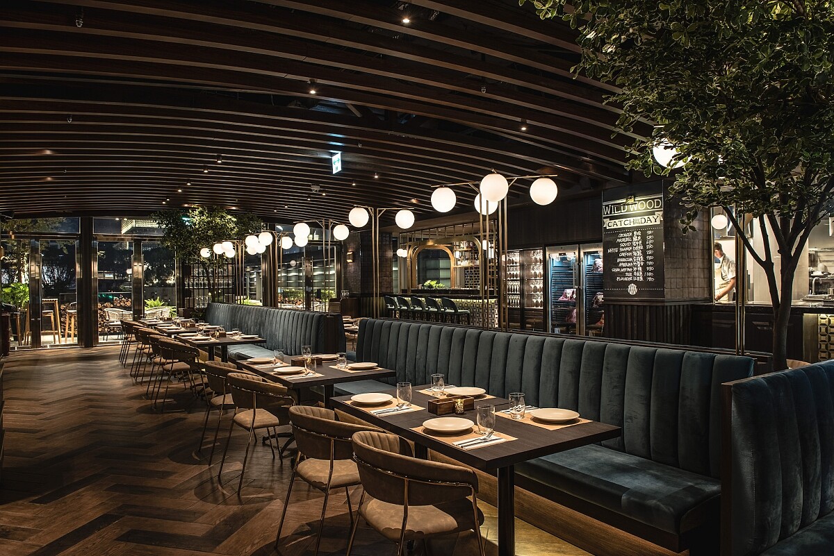 WILDWOOD 餐廳空間。
