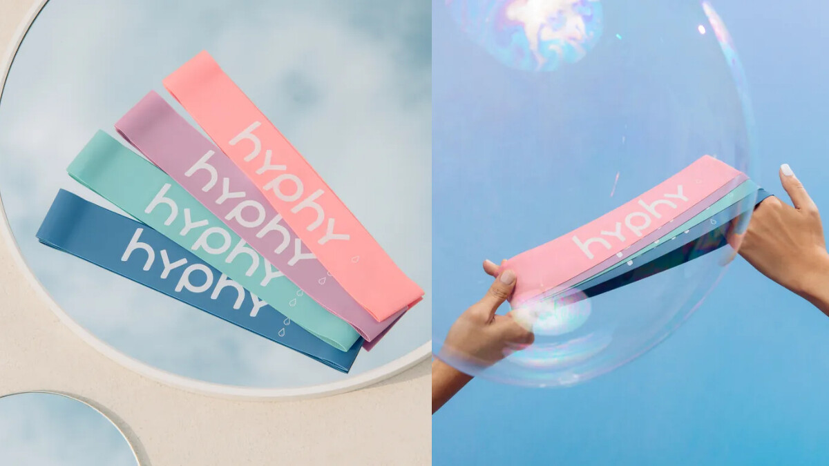 hyphy塑一圈迷你彈力帶-鑽石防滑刻紋版 NT.880