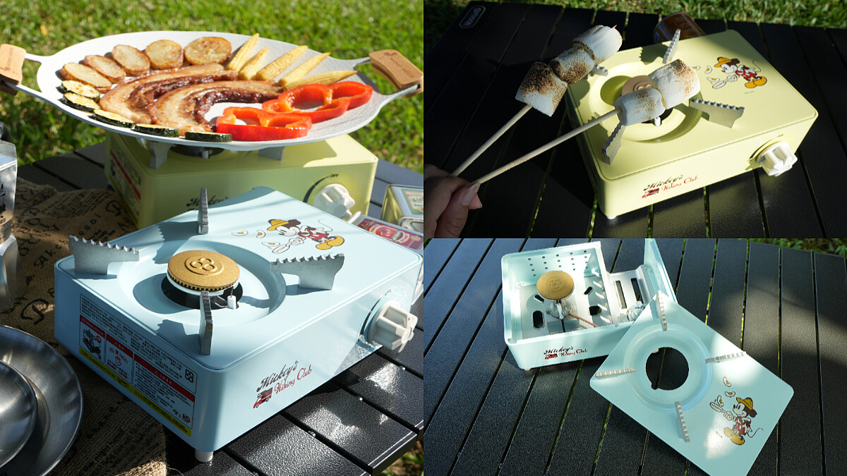米奇陪你烤肉！7-11全新集點送推「迪士尼露營精品」，限量韓式卡式爐攜帶超方便