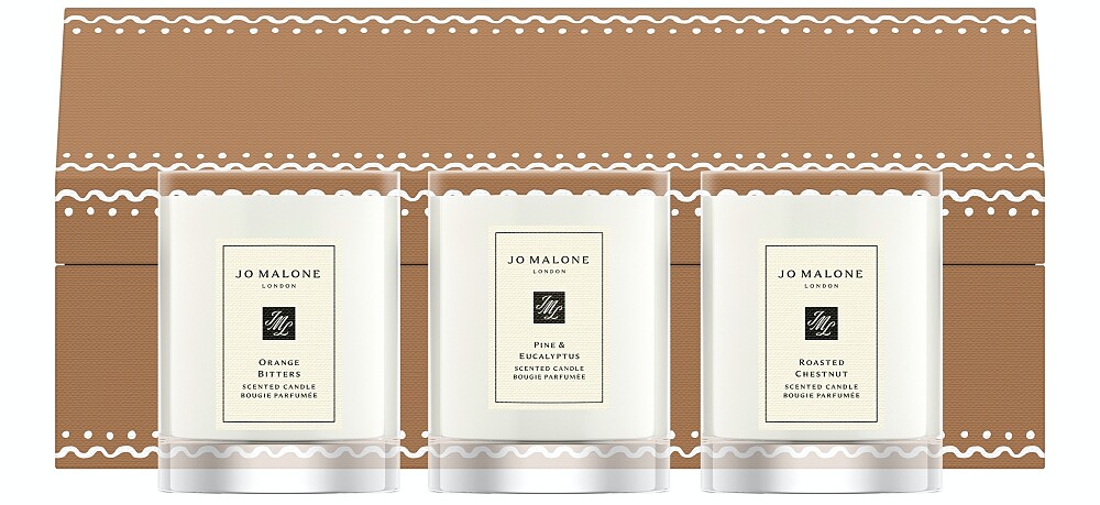Jo Malone London 2023童話薑餅聖誕旅行香氛蠟燭套裝，NT4,200(官網旗艦店獨家)