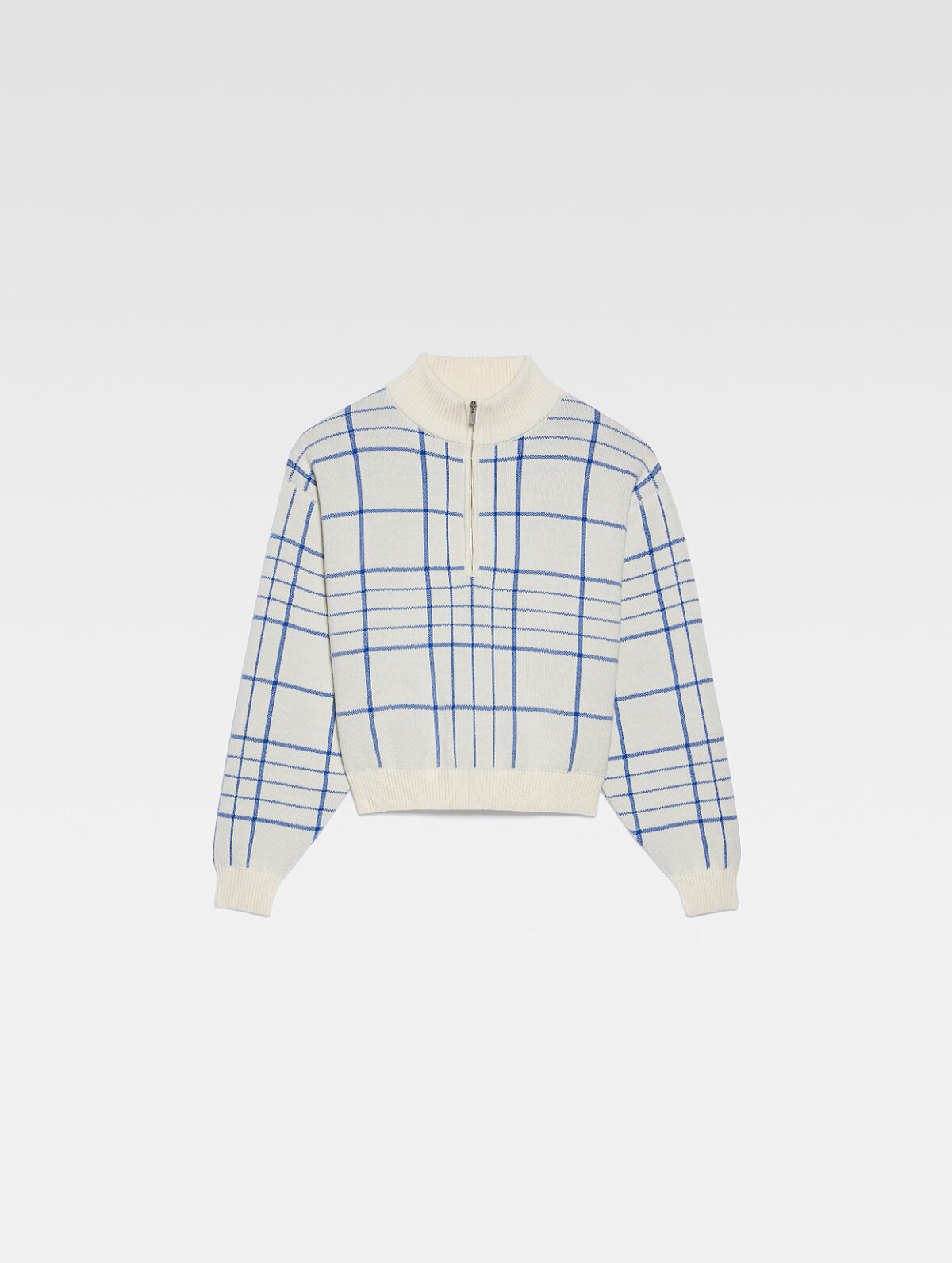 Jacquemus 格紋高領上衣,NT$18,980。
