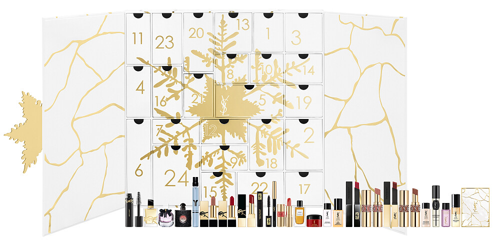 YSL 2023冽金聖誕倒數月曆，NT12,500