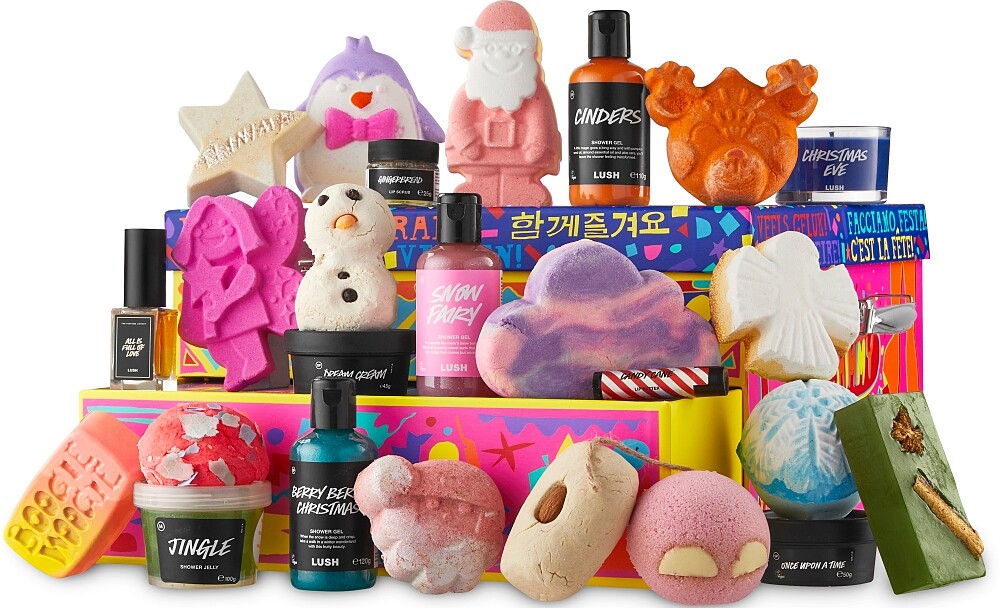 LUSH聖誕月曆禮盒，NT10,900