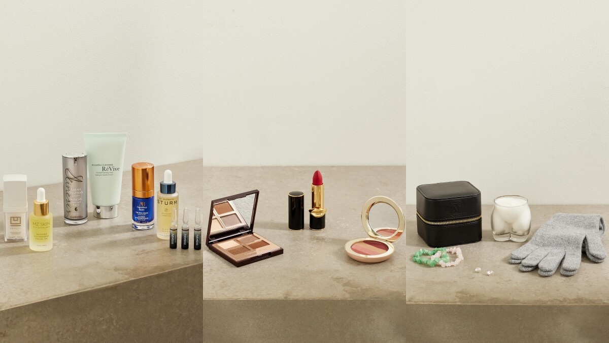NET-A-PORTER The Ultimate Gift Set倒數日曆內容物。