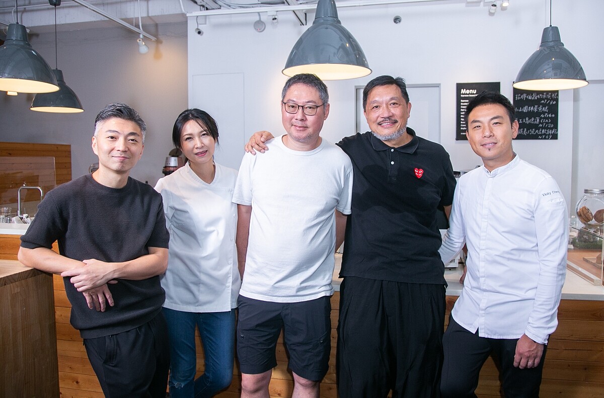 餐會前五位主廚也特別舉辦茶會與媒體朋友們交流對談。