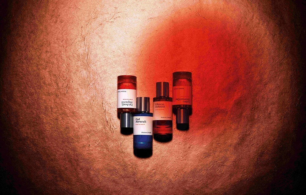 Maison Crivelli日焰烏木香精形象圖。