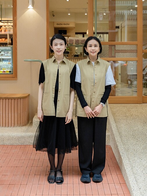 制服也使用永續品牌。