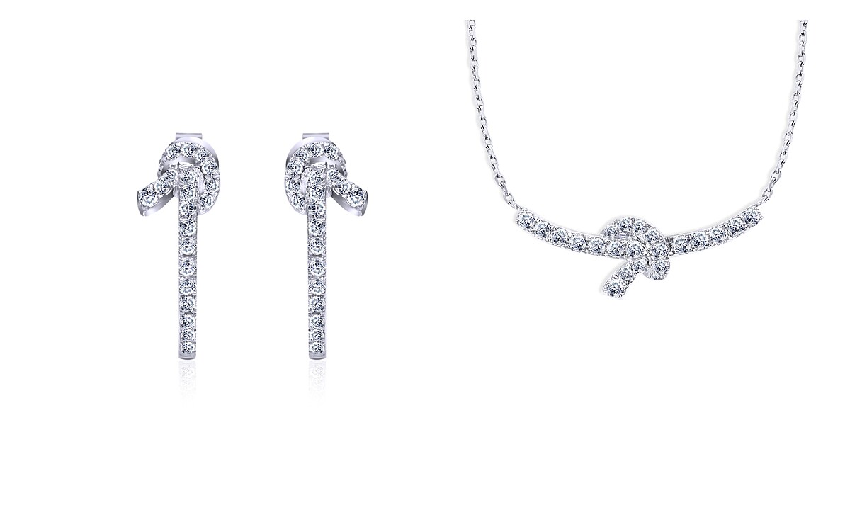 圖說／星繫情緣耳環、星繫情緣項鍊。