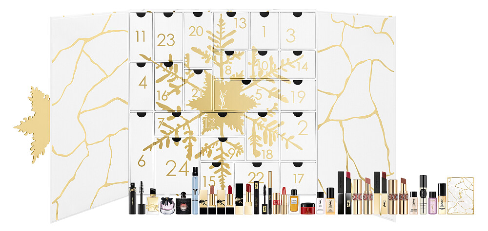 YSL 2023冽金聖誕倒數月曆，NT12,500