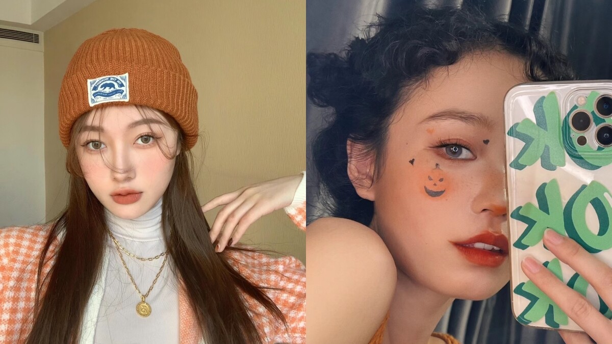 萬聖節必學！秋意十足的「奶油南瓜」妝容最應景，日常、派對都能畫