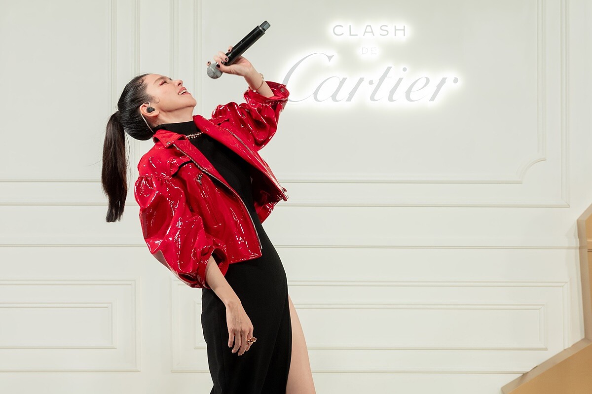 徐若瑄為卡地亞CLASH DE CARTIER雙重魅力風格派對獻唱