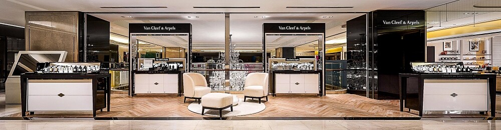 Van Cleef Arpels梵克雅寶全台首間旗艦香氛專門店空景照。