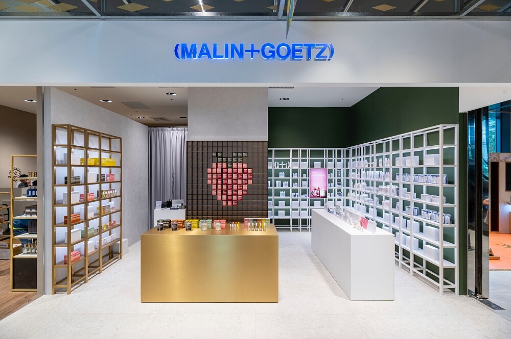MALIN + GOETZ全台首間形象店。