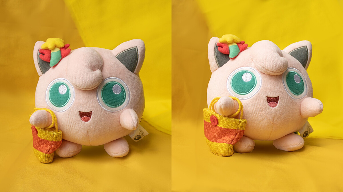 「台北寶可夢中心」第二彈紀念商品：胖丁絨毛娃娃！