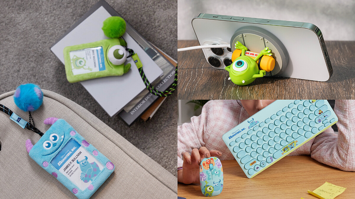毛怪、大眼仔陪上班！康是美22款「皮克斯怪獸系列」加購送亮相，超萌電腦鍵盤必須入手