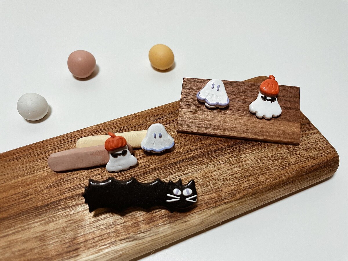 誠品生活南西4F Event Space│13:00-14:30「軟陶守護靈」萬聖限定手作體驗。