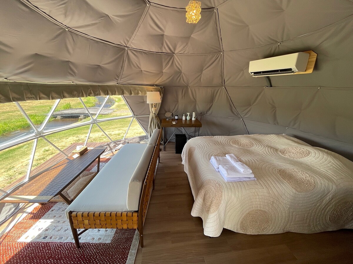 STAGEX 高島露營空間相當舒適。