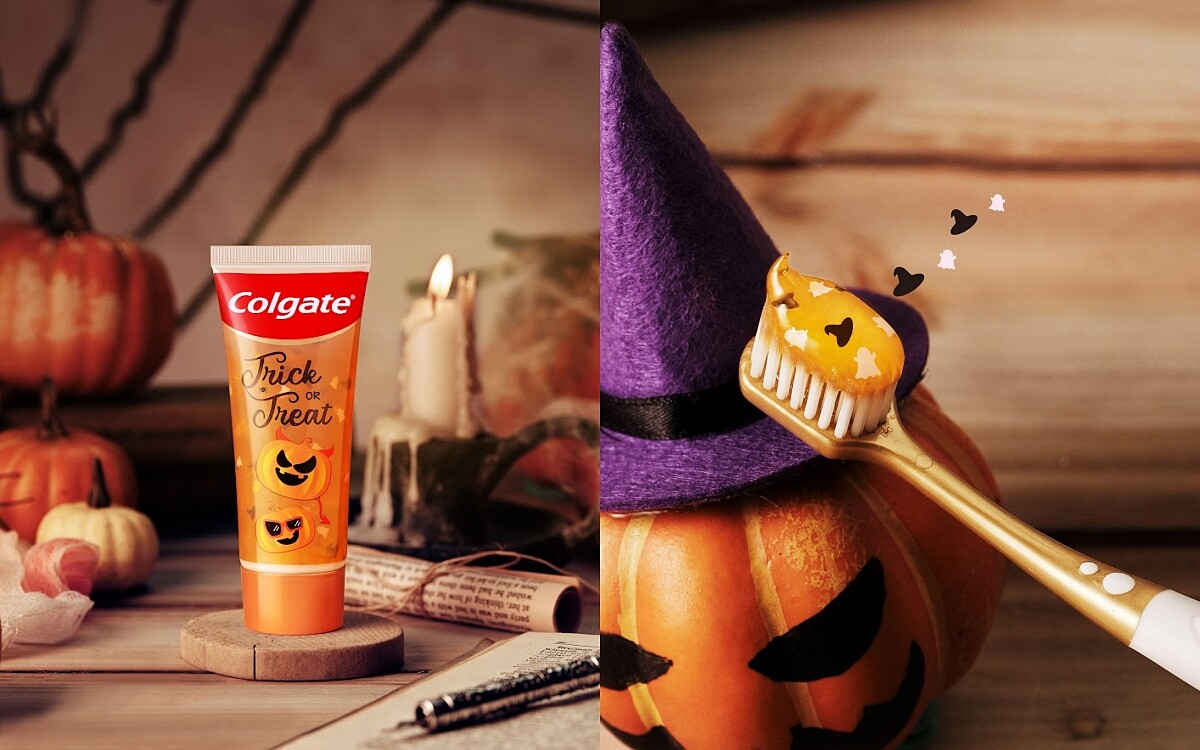 香港高露潔Halloween哈佬喂限定牙膏。