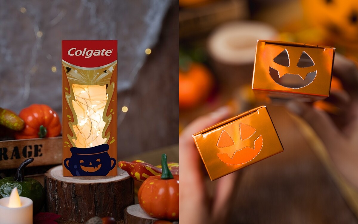 香港高露潔Halloween哈佬喂限定牙膏。