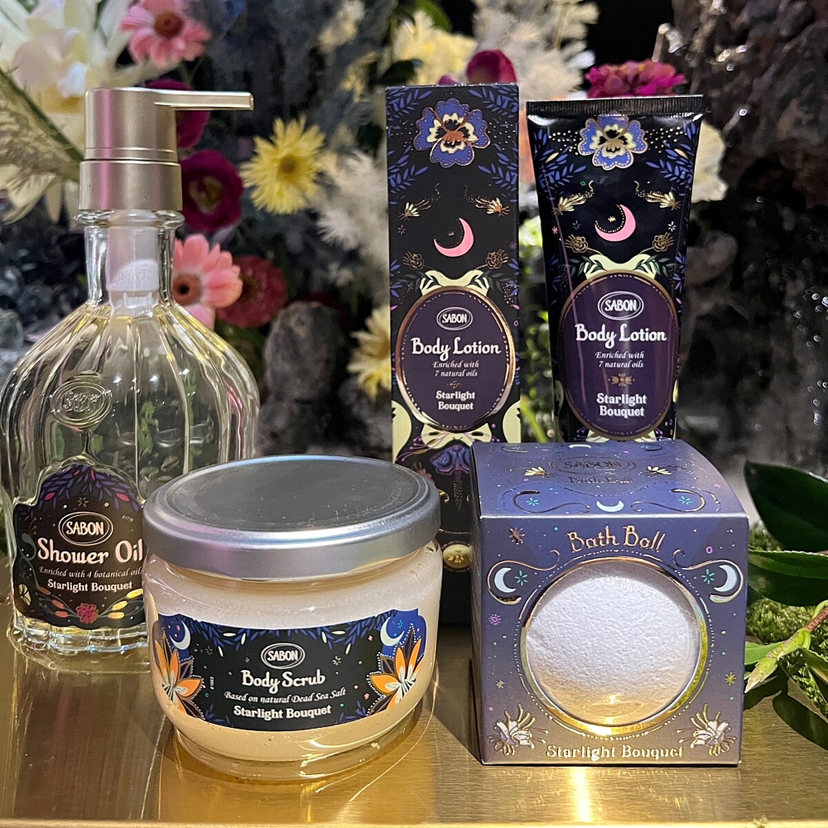 SABON 2023聖誕星熠幻境沐浴球160g，NT380
