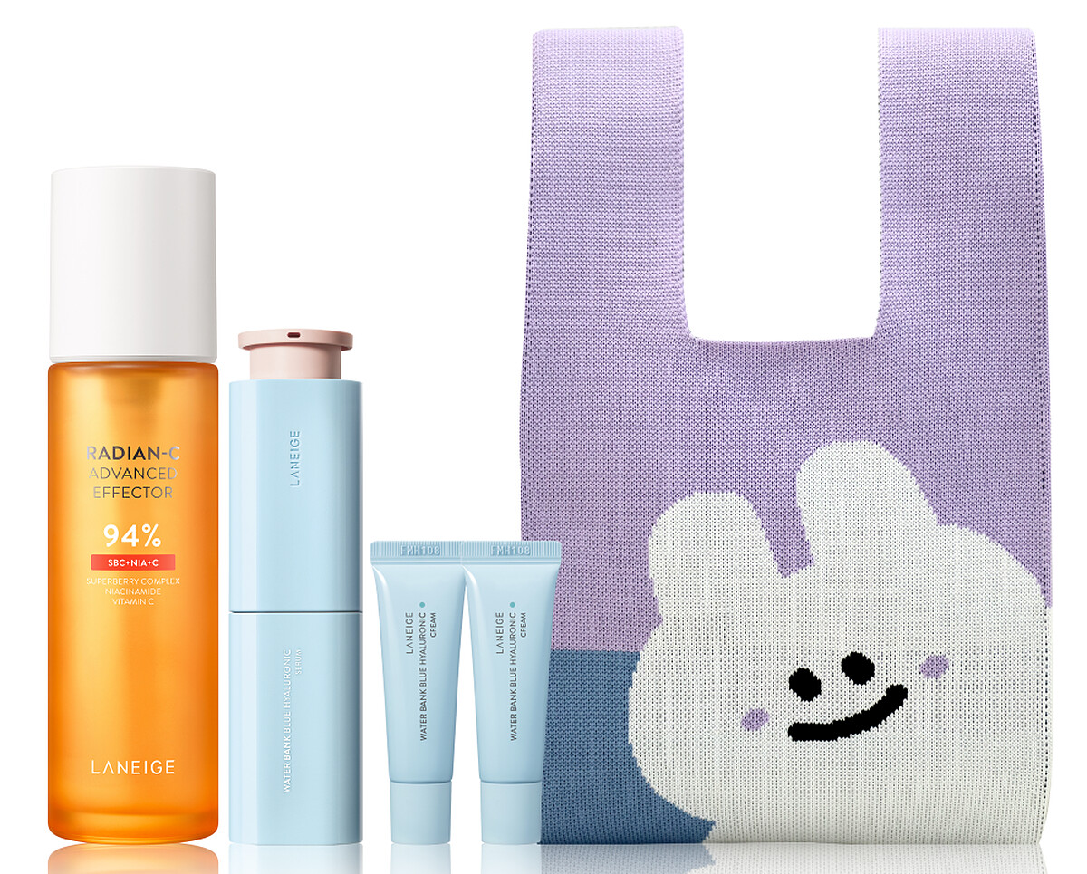 蘭芝20週年生日慶x ChiChi 87小兔聯名組合全台百貨專櫃販售。