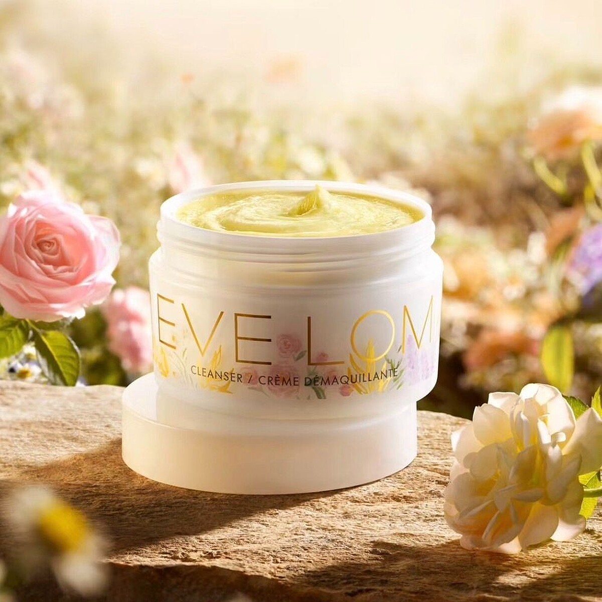 EVE LOM漫步花園限定款全能深層潔淨霜(附贈瑪姿林卸妝綿布1條)100ml,NT2,500