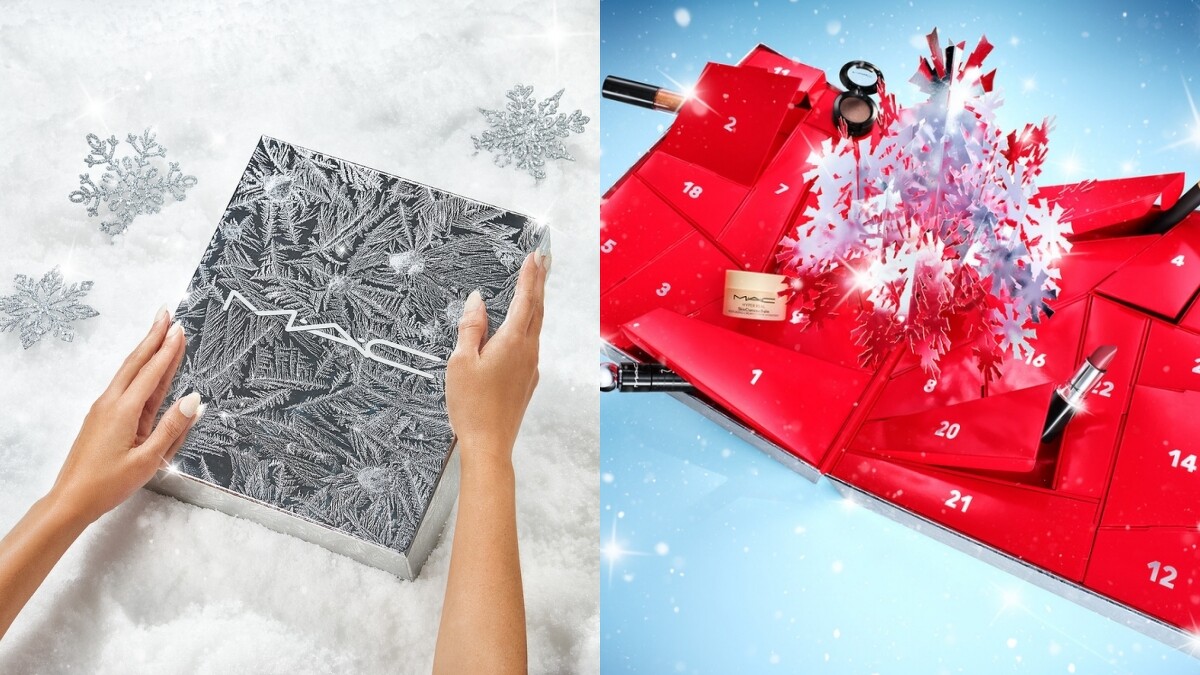 M.A.C冰雪假期系列2023年聖誕倒數月曆，NT9,000